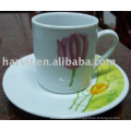 80CC ceramic wholesale tea cup and saucer